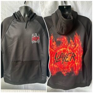 686 Slayer Bonded men’s pullover hoodie Large black with thumb holes